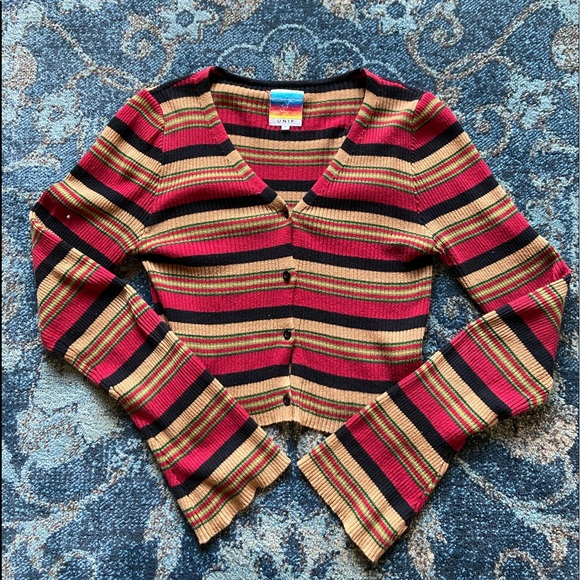 UNIF | Sweaters | Unif Striped Cardigan 